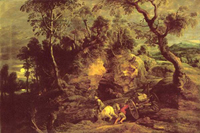 Рубенс /Возчики камней/ 1620 г.